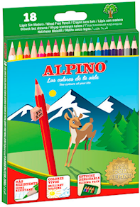 LAPIZ ALPINO 18 COLORES WF 656 LARGO