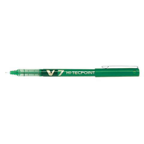  BOLIGRAFO ROLLER TINTA  V5 VERDE PILOT BX-V5-G