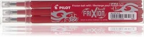 PACK 3 RECAMBIOS FRIXION ROJO PILOT