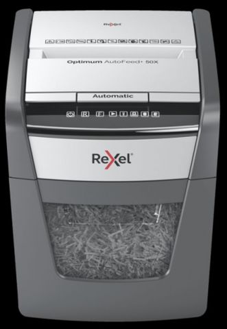 REXEL DESTRUCTORA AUTOFEED 50X PARTICULAS