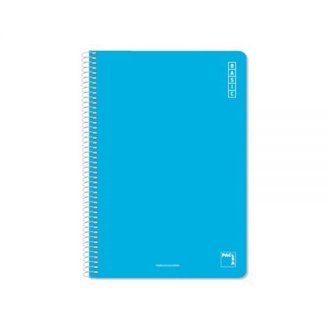 CUADERNO ESPIRAL SERIE BASIC TAPA BLANDA 60 GRS. 4