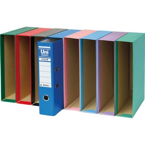 CAJA FOLIO UNISYSTEM ROSA