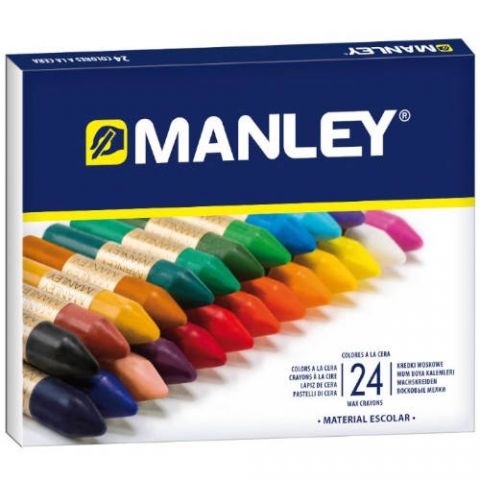 CERAS MANLEY 24U  COLORES SURTIDOS 